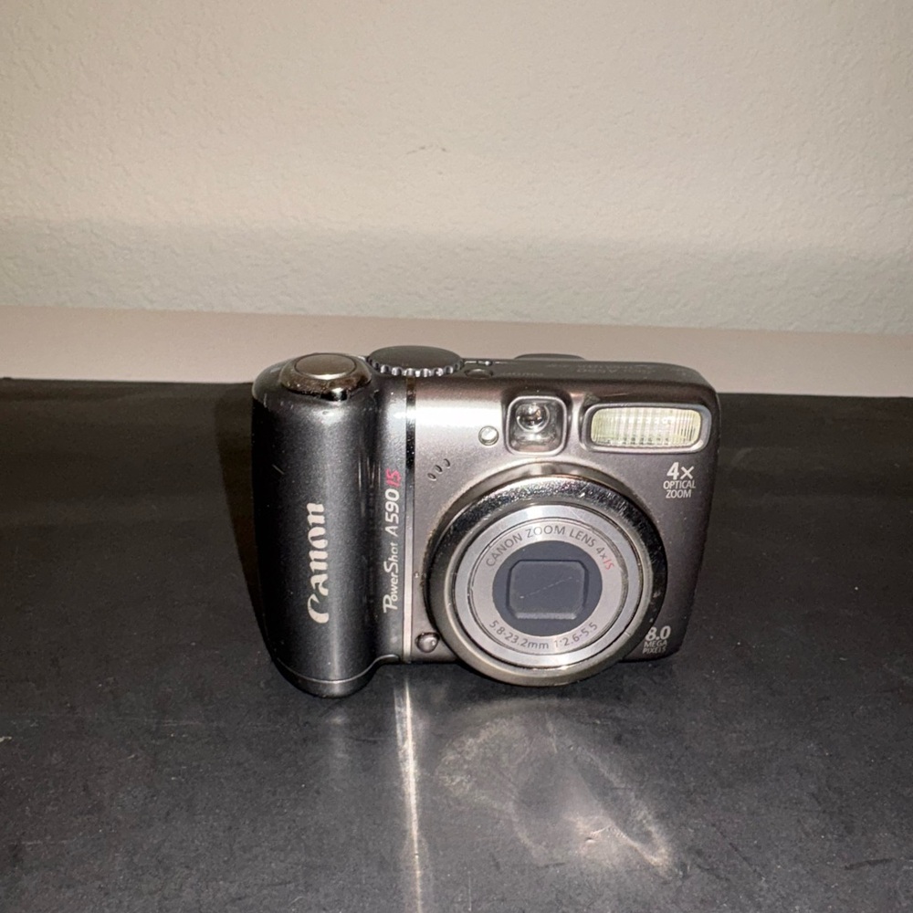 Canon PowerShot A590 IS Compact Digital Camera